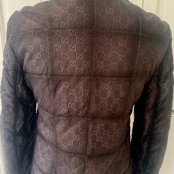 Gucci embossed GG leather jacket - Picture 7 of 16